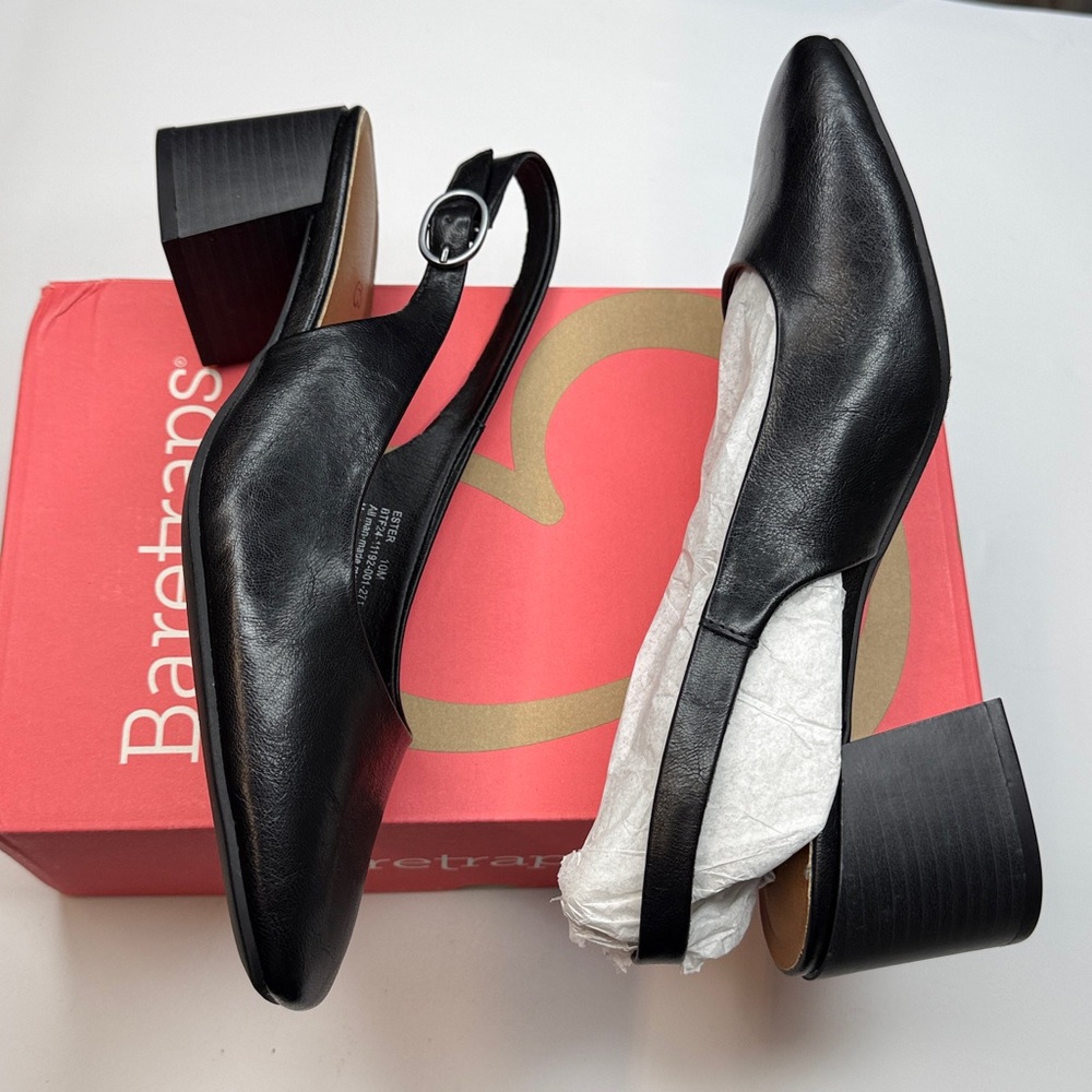 Ester Block Heel Slingback Pump- Size 10M - Picture 7 of 9